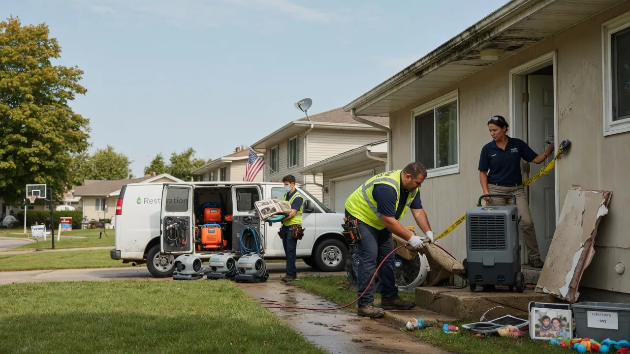 Water Damage Restoration in Ohio near me